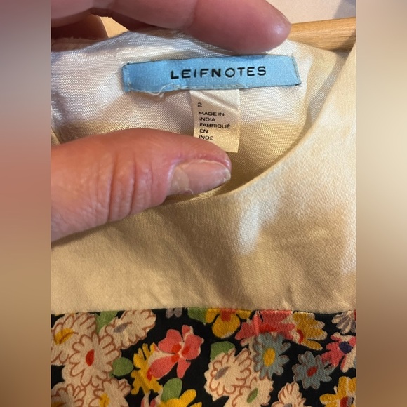 Leifnotes by Anthropologie Ivete Floral Patchwork Dress - Picture 2 of 4